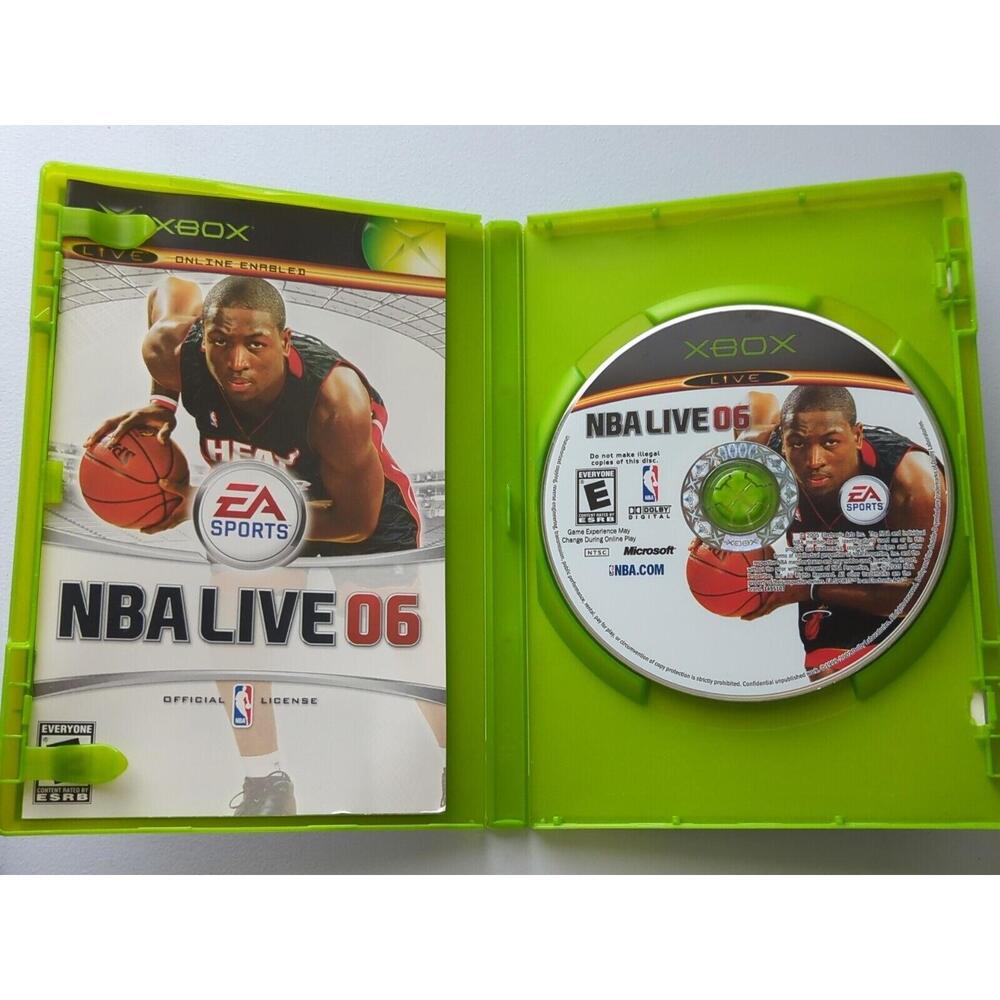 NBA Live 2005 (Microsoft Xbox, 2004) Complete w/ Manual - Tested Working‎
